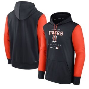 Nike Detroit Tigers Pitch Blue Road
Therma Fleece Pullover